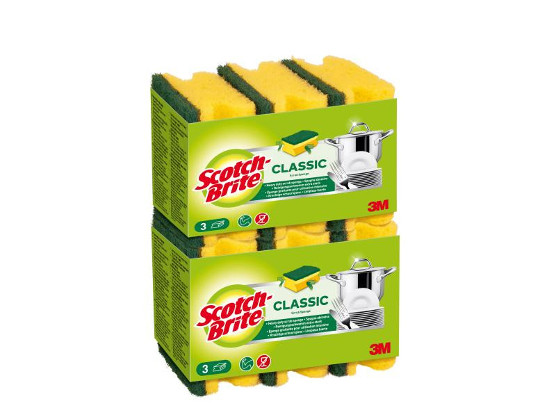 Scotch-Brite Schwamm Scotch-Brite Classic 6 Stück
