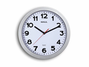 Maul Wanduhr Step Ø 30 cm Silber/Weiss