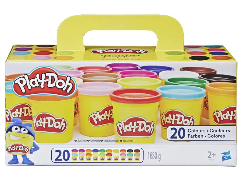 Play-Doh Knetmasse Super Farbenset (20er Pack)