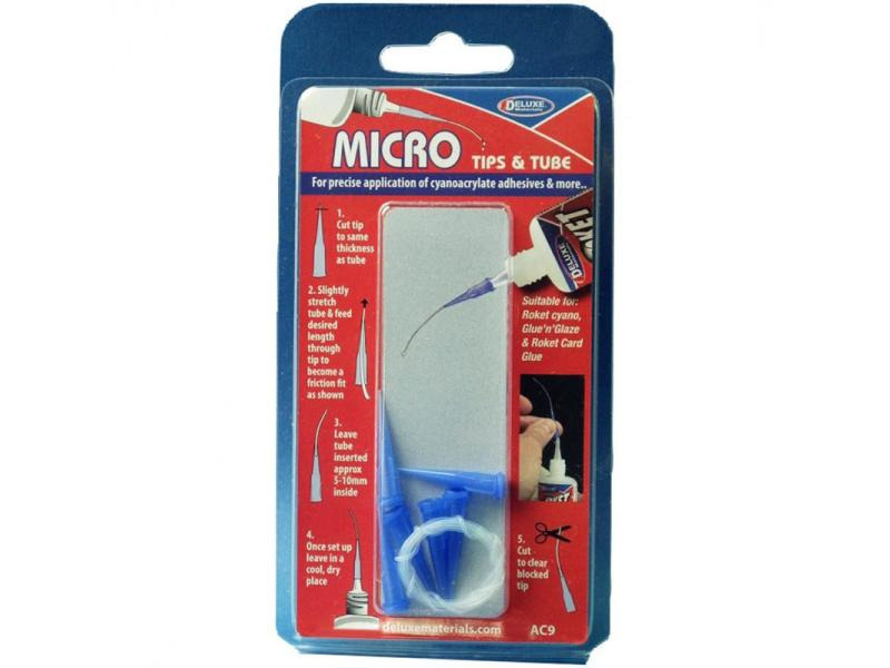 Deluxe Materials Düse Roket Glue Tips 1 Stück, Weiss