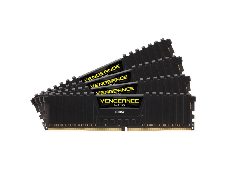 Corsair DDR4-RAM Vengeance LPX Black 3200 MHz 4x 32 GB