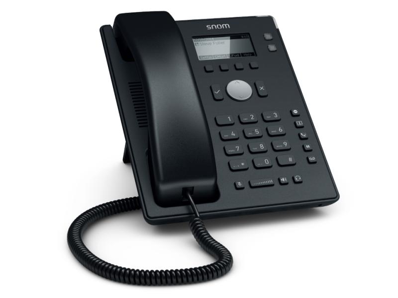 snom Tischtelefon D120 Schwarz