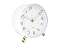 KARLSSON Klassischer Wecker Lofty Weiss