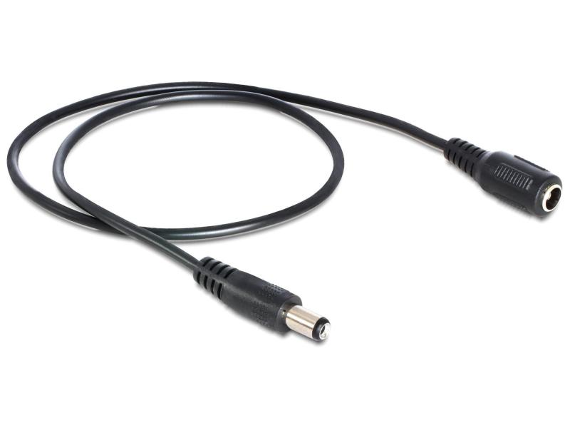 Delock Kabel DC Verlängerung 5.5 x 2.1 mm, 50 cm