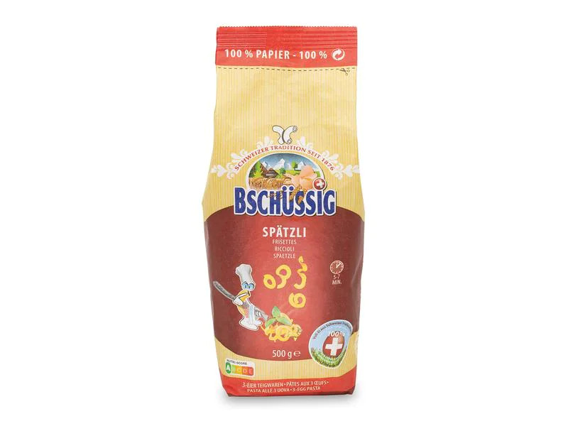 Bschüssig Teigwaren   Spätzli 500 g