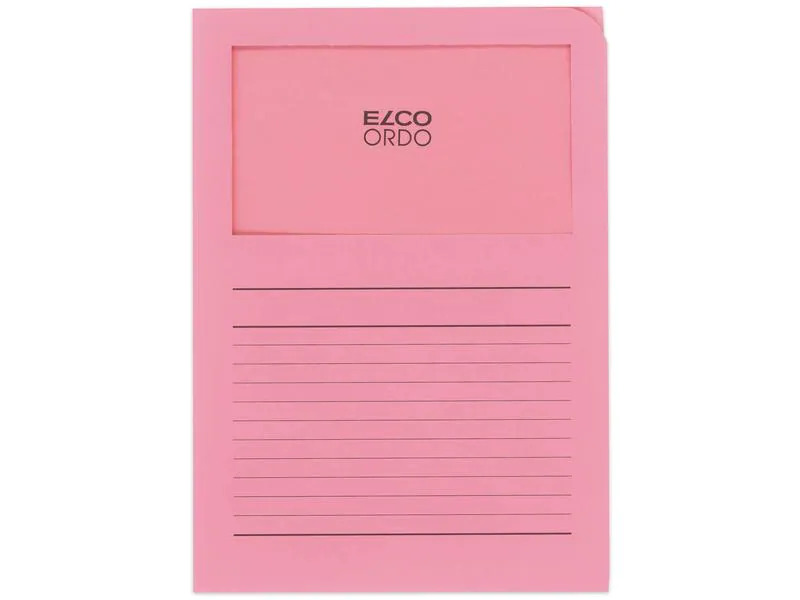 ELCO Sichthülle Ordo Classico Rosa, 100 Stück