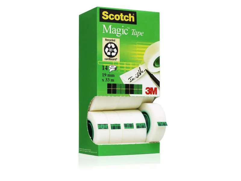 Scotch Klebeband Scotch Magic Promo 19 mm x 33 m, Transparent