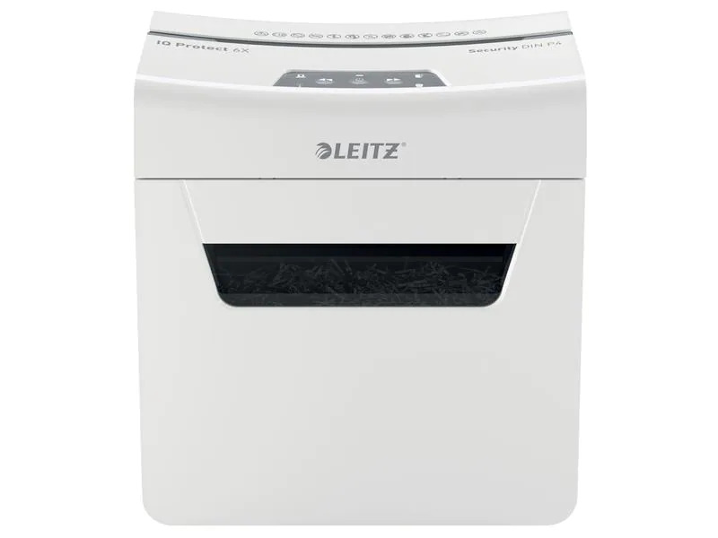 Leitz Bürogeräte Aktenvernichter IQ Protect Premium 6X , P-4, 6 Blatt