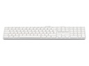 LMP Tastatur KB-1243 Silber, Mac CH-Layout mit Ziffernblock