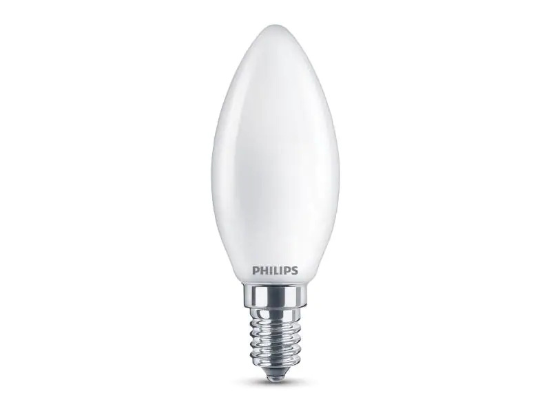 Philips Lampe LEDcla 40W E14 B35 WW FR ND Warmweiss