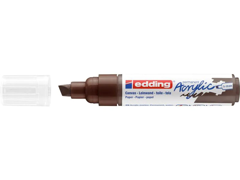 edding Acrylmarker 5000 Breit, Schokolade