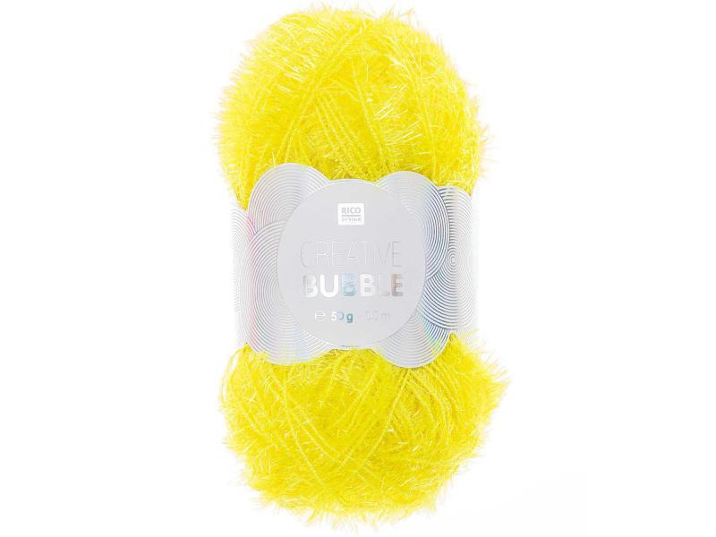 Rico Design Wolle Creative Bubble 50 g Neongelb