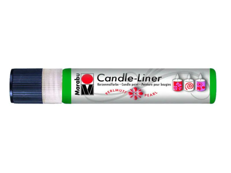 Marabu Kerzenmalfarbe Candle-Liner 25 ml, Grün