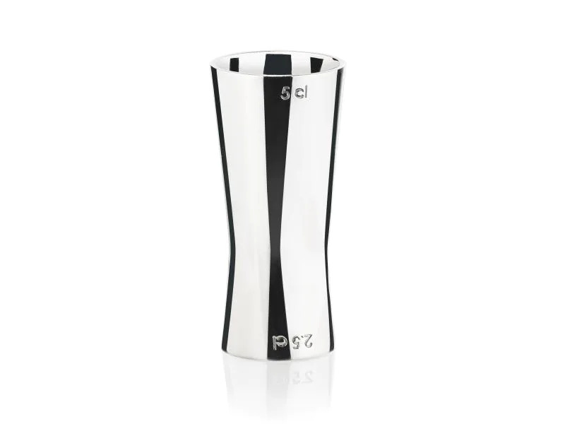 Zone Denmark Cocktail-Doppelmass Rocks 50/25 ml, Silber