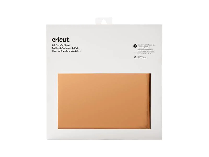 Cricut Transferfolie 30.5 x 30.5 cm Rotgold