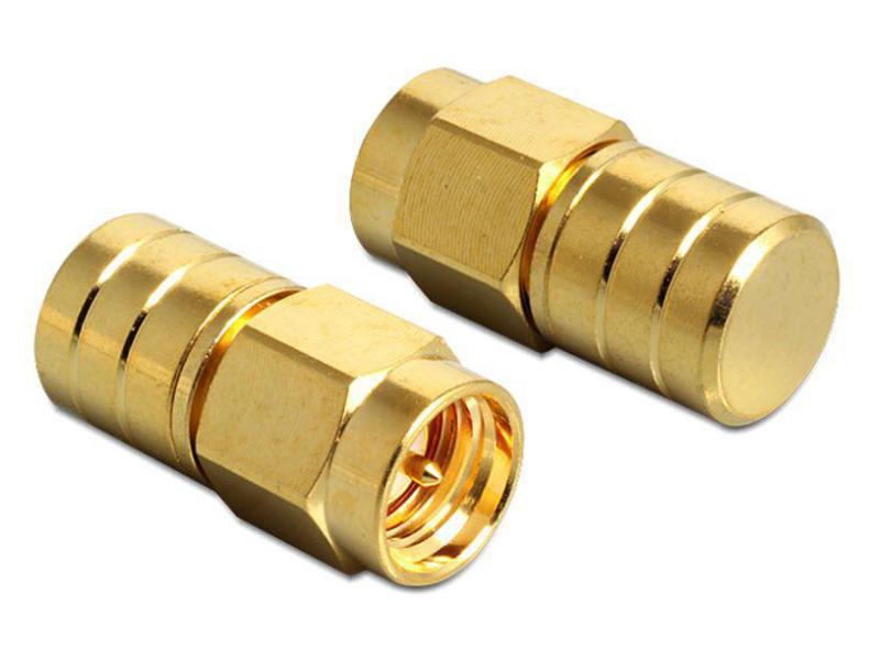 Delock Antennenadapter Terminator, SMA Stecker (m) - Offen Offen