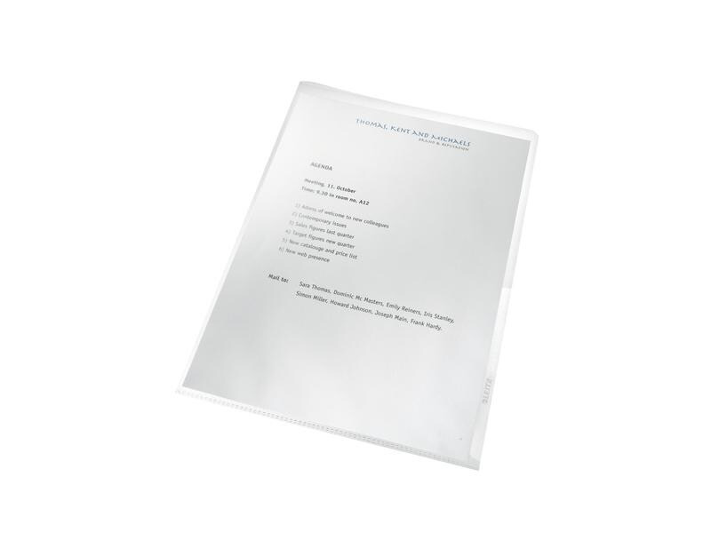 Leitz Zeigetasche Recycle A5 25 Stk. Transparent