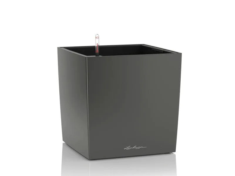 Lechuza Blumentopf Cube 40 Anthrazit