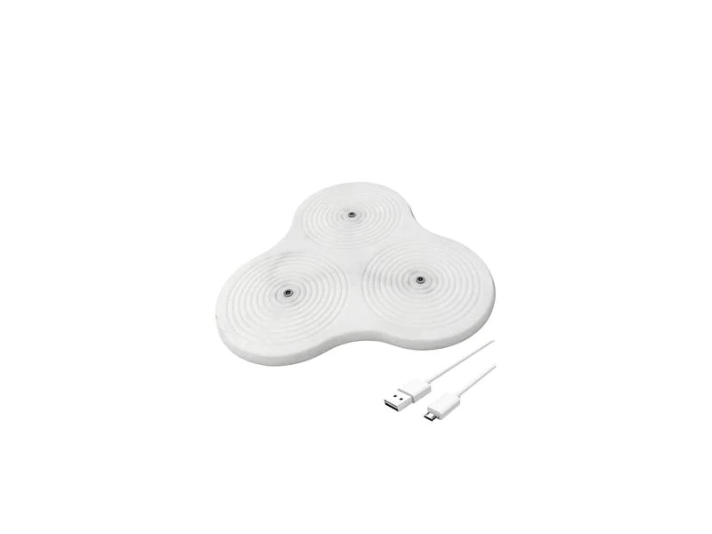 Sirius Ladegerät für 3 LED Kerzen, Weiss