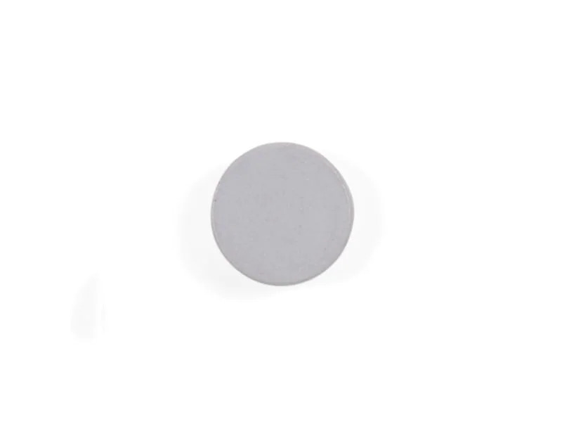 Bi-Office Haftmagnet 10 x 20 mm Silber, 10 Stück