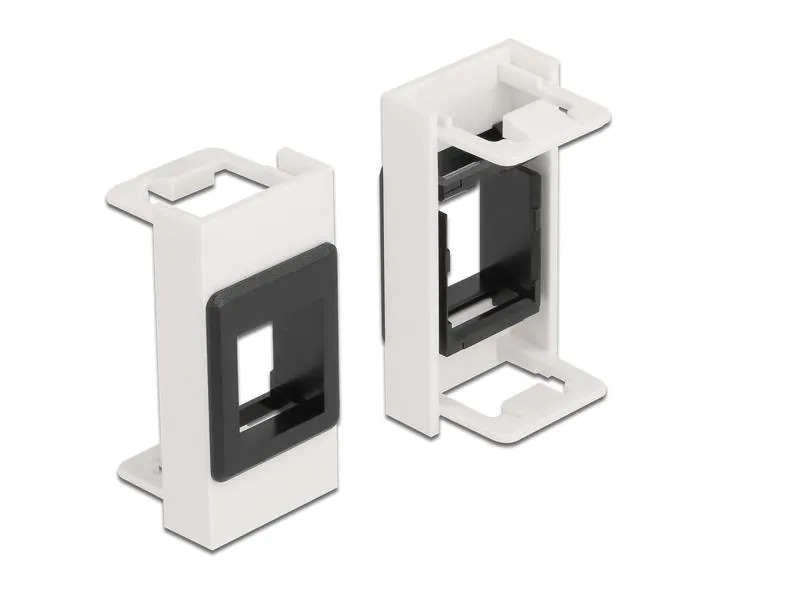 Delock Easy 45 Modul Keystone Halterung weiss /schwarz