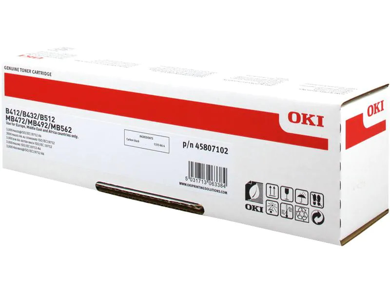 OKI Toner 45807102 Black