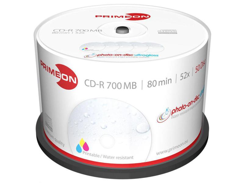 Primeon CD-R 0.7 GB, Spindel (50 Stück)