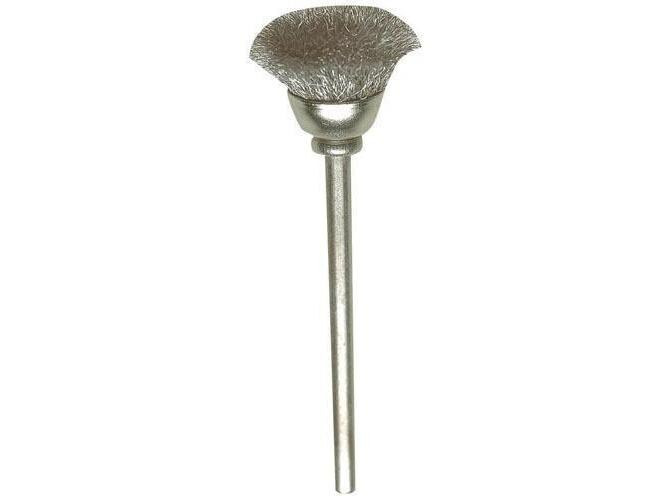 Proxxon Polierbürste 13 mm Stahl, Topf, 2 Teile
