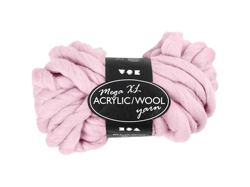 Creativ Company Wolle Acryl XL 15 m Rosa