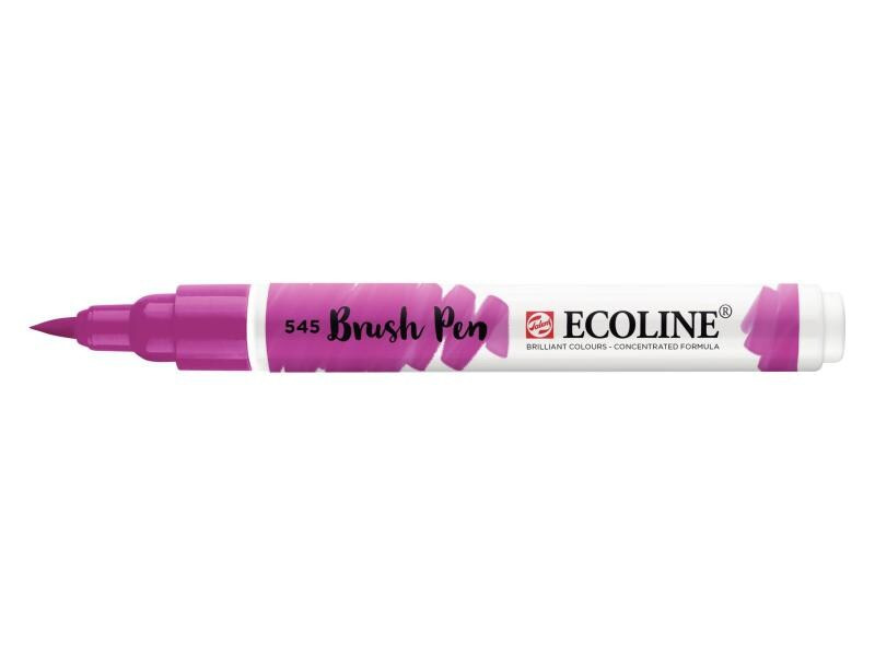 Talens Brushpen Ecoline Rotviolett