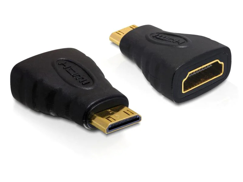 Delock Konverter Mini-HDMI – HDMI Schwarz