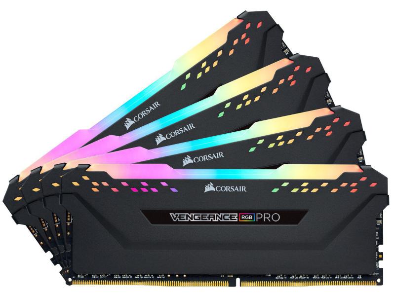 Corsair DDR4-RAM Vengeance RGB PRO Black iCUE 3600 MHz 4x 8 GB