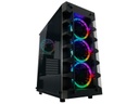 LC-Power PC-Gehäuse Mini Tower LC-709B-ON Schwarz