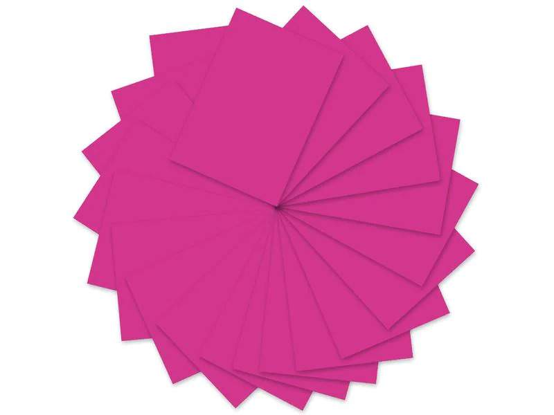 URSUS Tonzeichenpapier A4, 130 g/m², 100 Blatt, Eosin