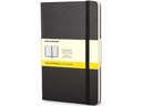 Moleskine Notizbuch Classic A5 Kariert, Schwarz, 240 Seiten