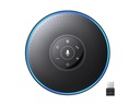 eMeet Speakerphone OfficeCore M2 USB Schwarz, mit Bluetooth Dongle