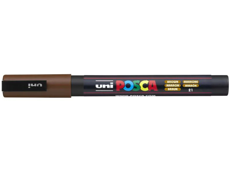 Uni Permanent-Marker POSCA 0.9-1.3 mm Braun
