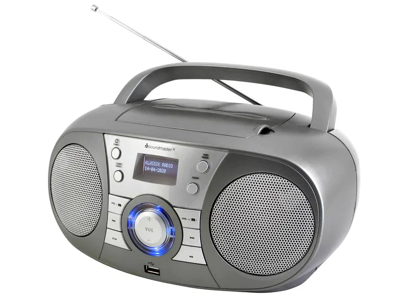soundmaster DAB+ Radio SCD1800 Grau