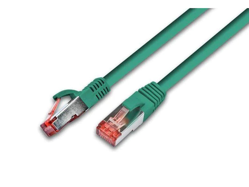 Wirewin Patchkabel RJ-45 - RJ-45, Cat 6, S/FTP, 1.5 m, Grün