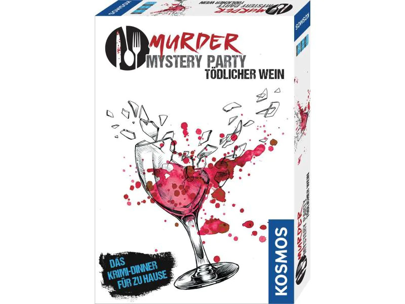 Kosmos Partyspiel Murder Mystery Party: Tödlicher Wein