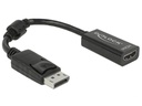 Delock Adapter Displayport - HDMI Schwarz