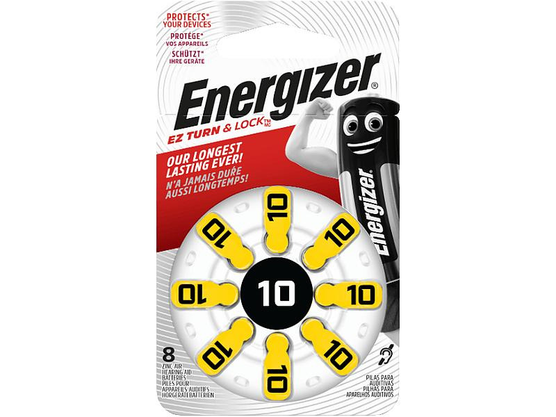 Energizer Hörgerätebatterie 10 8 Stück