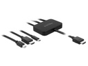 Delock Adapter 85830 USB-C, HDMI oder Mini-DP zu HDMI 1.8m