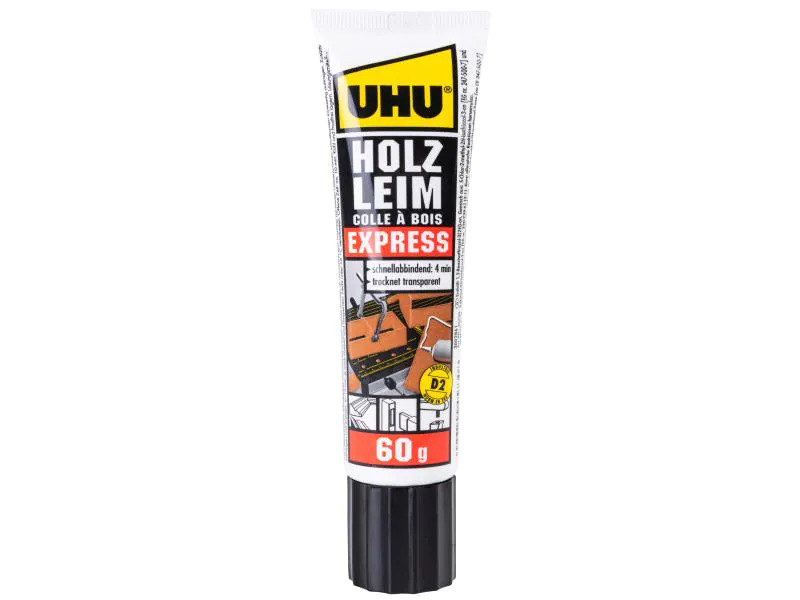 UHU Klebstoff Express Holz 60 g, Transparent