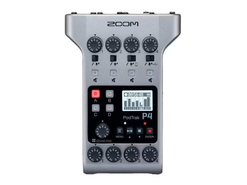 Zoom Portable Recorder PodTrak P4