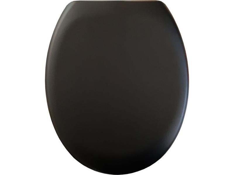 diaqua® Toilettensitz Race Slow Down Schwarz matt
