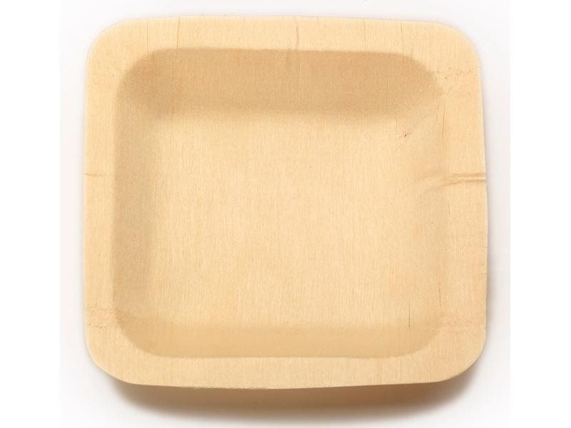 Sier Einweg-Schale 11 x 11 cm, 50 Stück