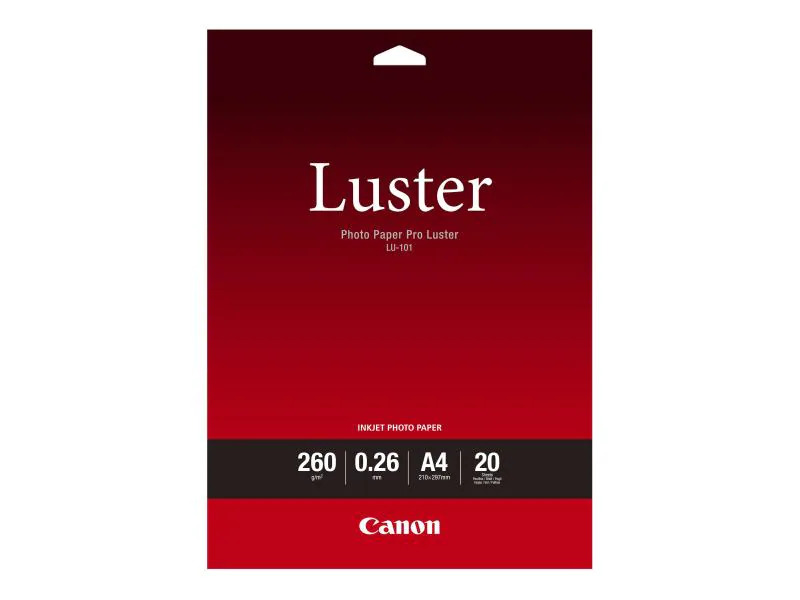 Canon Fotopapier LU-101 A4 260 g/m² 20 Stück