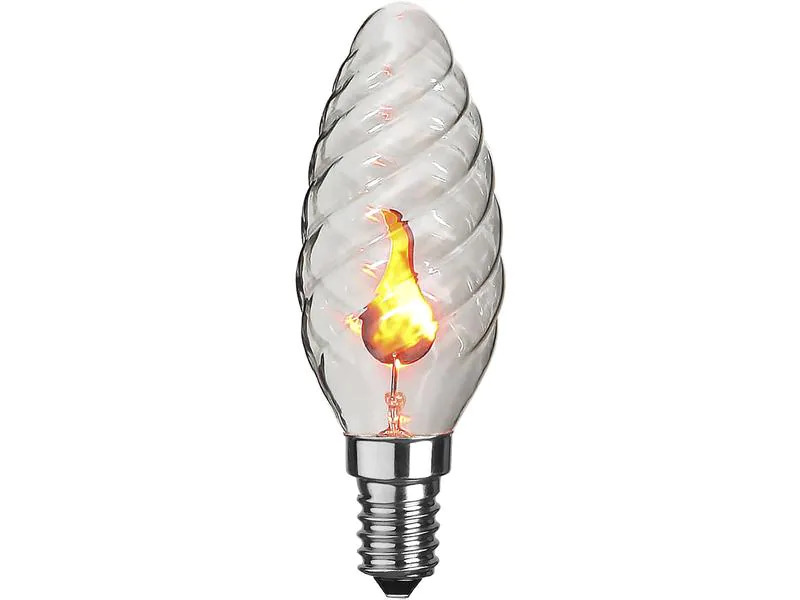 Star Trading Lampe Flame Lamp 3 W (25 W) E14 Warmweiss