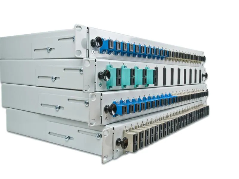 Lightwin 19 Verteiler Set Box mit 2x LC-Duplex Singlemode